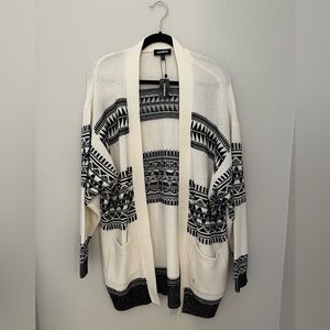 Geometric Cardigan
